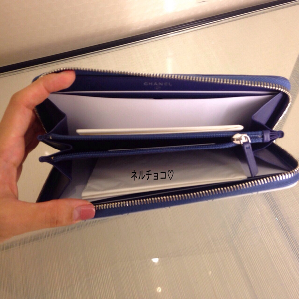 2015春夏新作 シャネルスーパーコピー《少数入荷 美グラデ 》 Zip Wallet